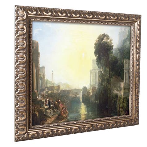 Trademark Art 'Dido Building Carthage' by Joseph Turner Framed Painting Print & Reviews | Wayfair