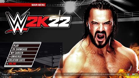 WWE 2K22 PS3 & XBOX 360 Last Gen Roster, Main Menu, Game Modes & More notion - YouTube