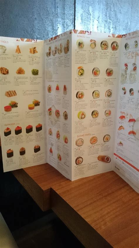 Menu at Yuzu sushi restaurant, Mascouche, 321 Mnt Masson Local 102