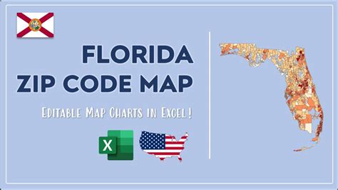 Florida County Map With Zip Codes