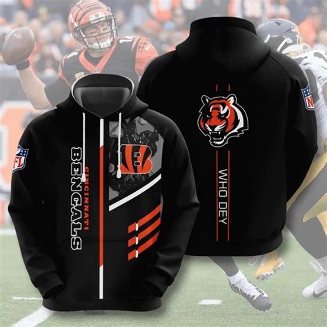 Cincinnati Bengals Hoodies 3 lines graphic gift for fans -Jack sport shop