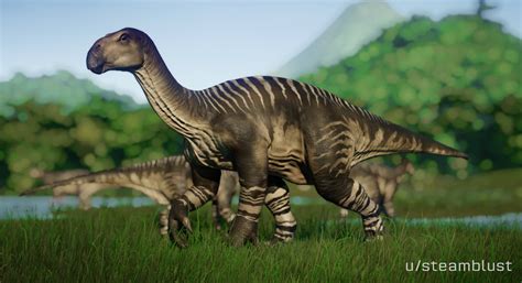 WWD Iguanodon skin ingame : jurassicworldevo | Jurassic world, Jurassic ...