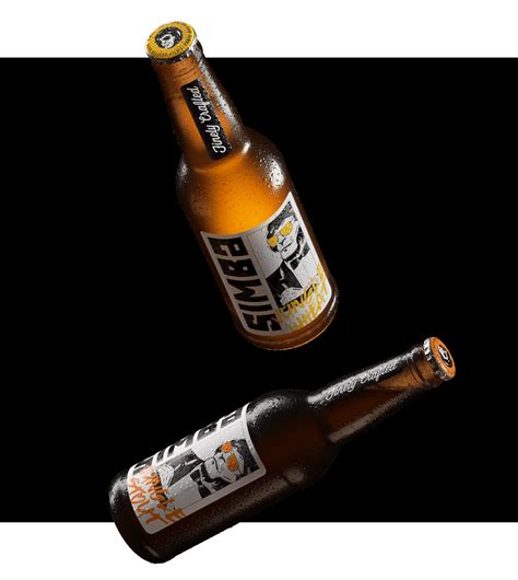 Simba Craft Beers - Brand Identity + Visual Language on Behance