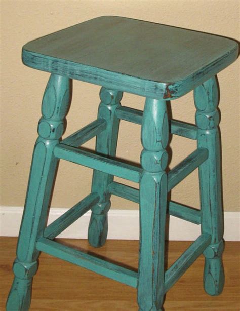 Vintage distressed hand made kitchen bar stool https://www.etsy.com/shop/PurposefulRepurpose ...