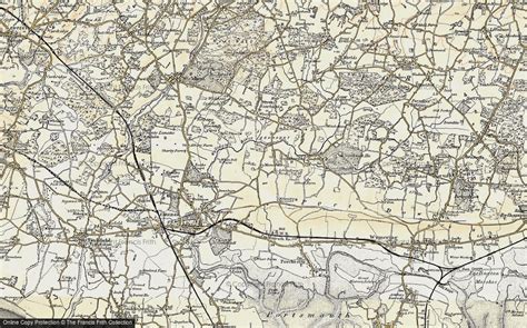 Old Maps of Fort Nelson, Hampshire - Francis Frith