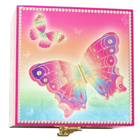 Rainbow Butterfly Small Musical Box | The Music Box Company