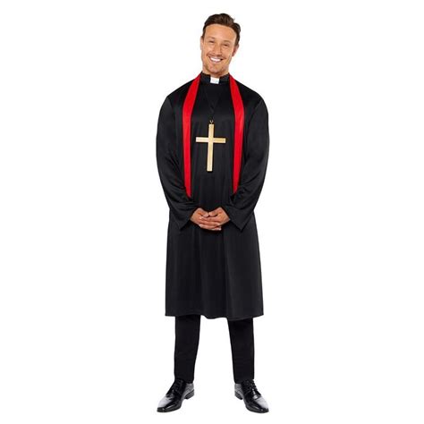 Vicar Costume Multicoloured