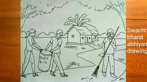 Share more than 79 sketch of swachh bharat super hot - seven.edu.vn