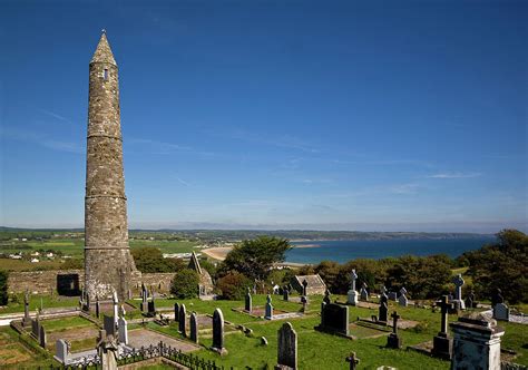 12th Century Round Tower, St Declans Photograph by Panoramic Images ...