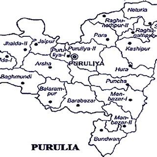 Purulia In West Bengal Map - Vanda Jackelyn