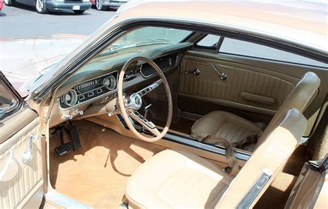 Prairie Bronze Gold 1965 Ford Mustang Fastback