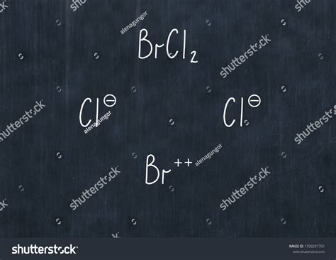 Strontium Chloride Formula Handwritten Chemical Formula Stock ...