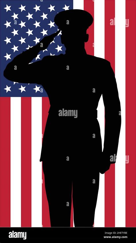 military police army marine navy air force soldier salute silhouette in front of accurate ...