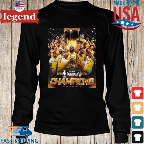 Original The Lakers Are The First-ever Nba In-season Tournament Champions 2023 T-shirt,Sweater ...