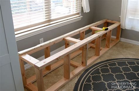 Build Your Own Kitchen Nook Bench