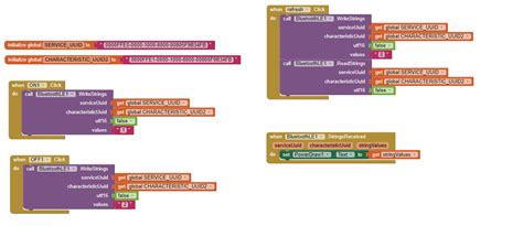 Receiving data from arduino into App inventor using HM-10 bluetooth ...