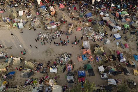 Inside refugee camps in Chile where thousands of Haitians lived before marching to US border ...