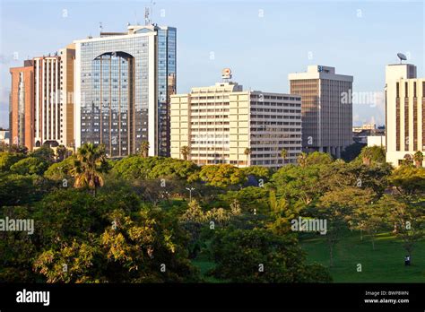 Skyline, Nairobi, Kenya Stock Photo - Alamy