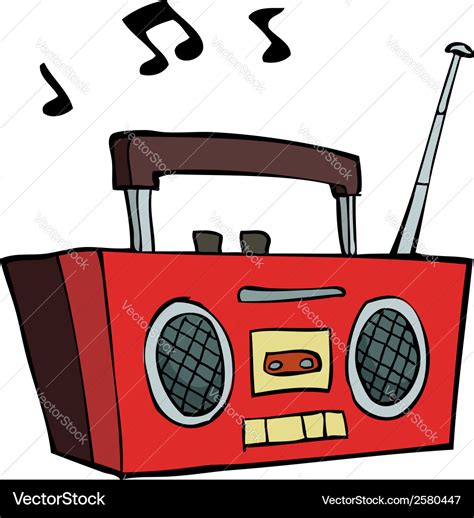 Boombox Royalty Free Vector Image - VectorStock