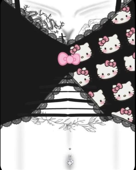 HelloKitty suit | Diseño de camiseta gratis, Camisetas de chica, Traje de hello kitty