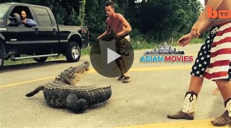 Alligator Attack Caught on Camera | Siem Reap