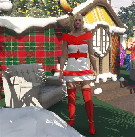 Christmas Dress for MP Female - GTA5-Mods.com