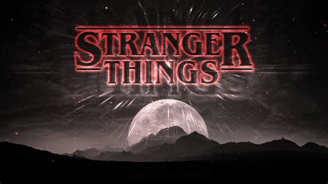 Stranger Things Dark Logo Wallpaper, HD TV Series 4K Wallpapers, Images and Background ...