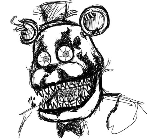 NIGHTMARE FREDDY SKETCH by Springaling on DeviantArt