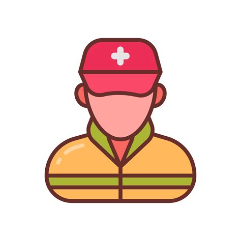 First Responder icon in vector. Illustration 24244597 Vector Art at ...