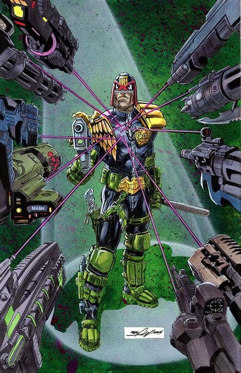 Judge Dredd - Original Color Art