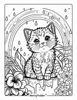 Cat Coloring Pages For Kids & Adults  World Of Printables sketch template