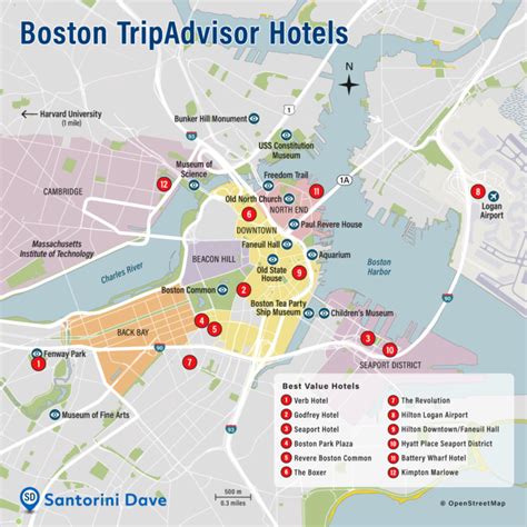 BOSTON HOTEL MAP - Best Areas & Places to Stay