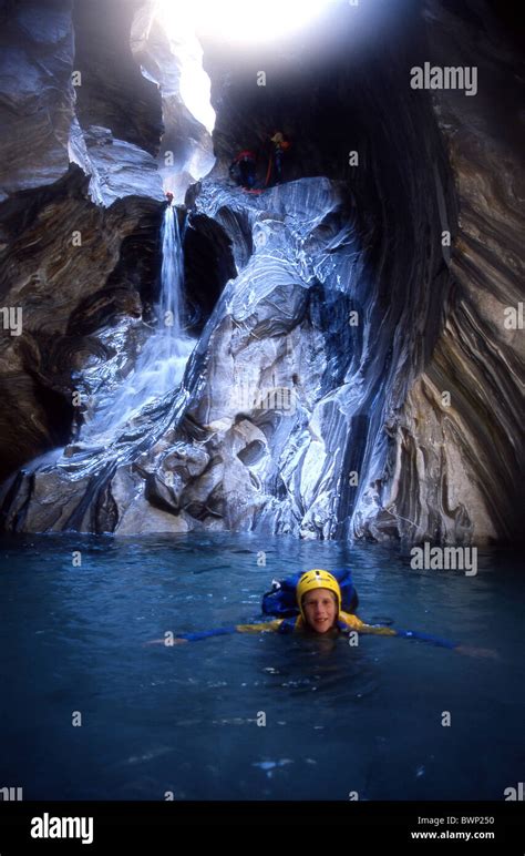 Canyoning switzerland hi-res stock photography and images - Alamy