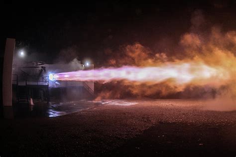 Interplanetary Raptor Engine Test By Spacex Photograph by Spacex ...