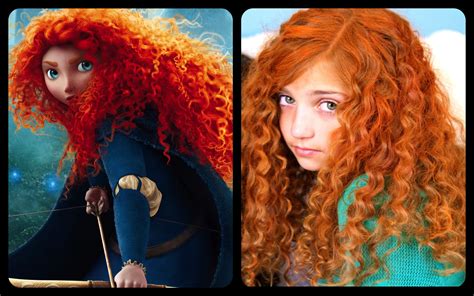 Get Merida's Fiery and Curly Red Hair | Disney Princess Hairstyles ...