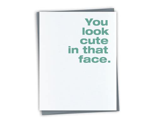 Funny Thinking of You Card Funny Valentine Card Funny - Etsy