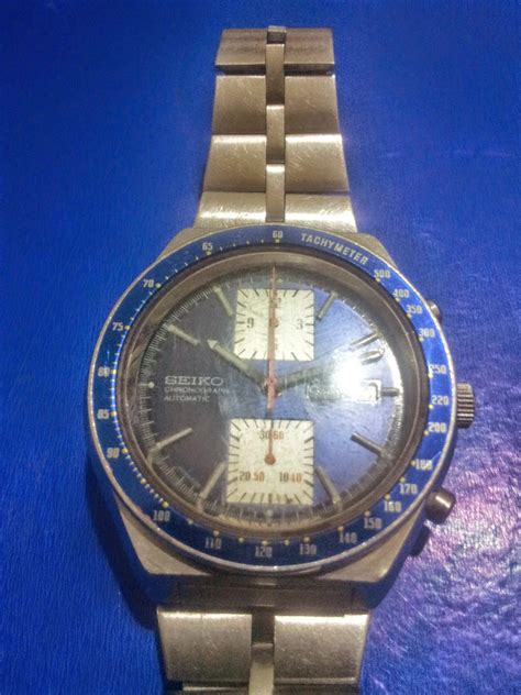 silvium antiques: Vintage Seiko chronograph,Automatic