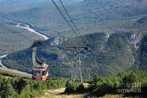 Aerial Tramway - Cannon Mountain, New Hampshire Photograph by Erin Paul ...