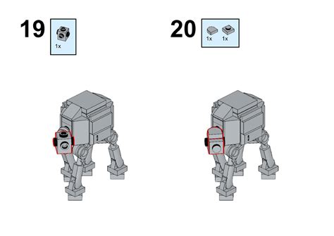 Instructions to Build a Mini LEGO AT-AT - BrickNerd - All things LEGO ...