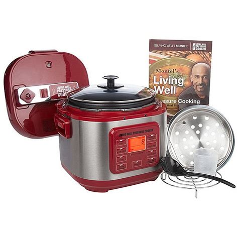 Shop Montel Williams Living Well 5-quart Stainless Steel Pressure Cooker - Free Shipping Today ...