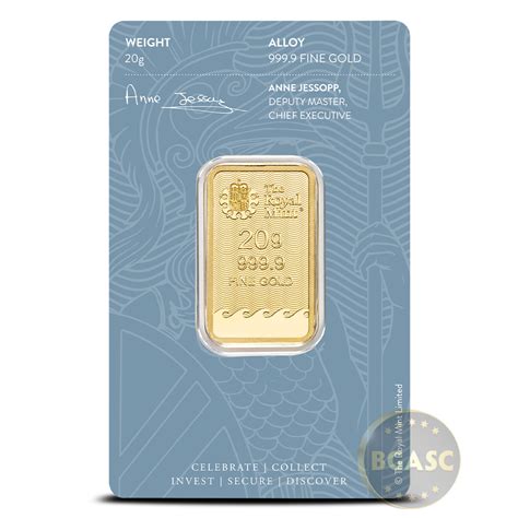 20 Gram Gold Bar (Varied Condition, Any Mint) l BGASC™