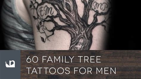 Unique Family Tree Tattoos For Men