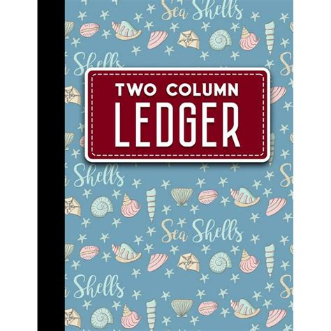 Two Column Ledgers: Two Column Ledger : Appointment Book, Accounting Ledger For Kids, Business ...