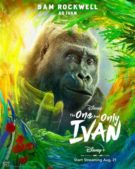 “The One And Only Ivan” Character Posters + New Clip Released – What's On Disney Plus