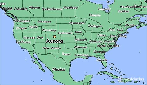 Where is Aurora, CO? / Aurora, Colorado Map - WorldAtlas.com