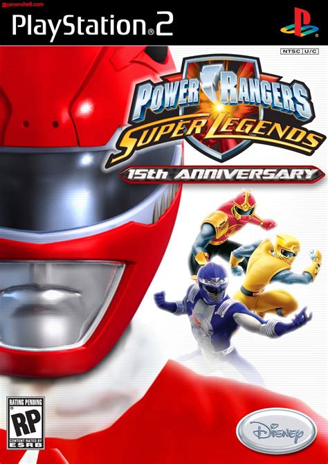 Power Rangers Super Legends Sony Playstation 2 Game