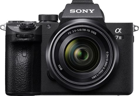 Sony Alpha a7 III Mirrorless [Video] Camera with FE 28-70 mm F3.5-5.6 OSS Lens Black ILCE7M3K/B ...