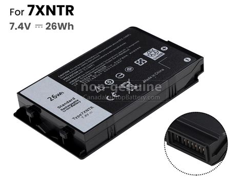 Dell Latitude 12 7212 long life replacement battery | Canada Laptop Battery