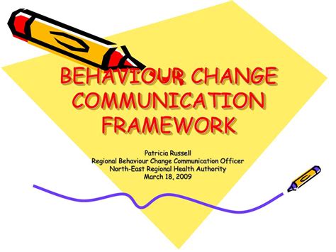 PPT - BEHAVIOUR CHANGE COMMUNICATION FRAMEWORK PowerPoint Presentation ...