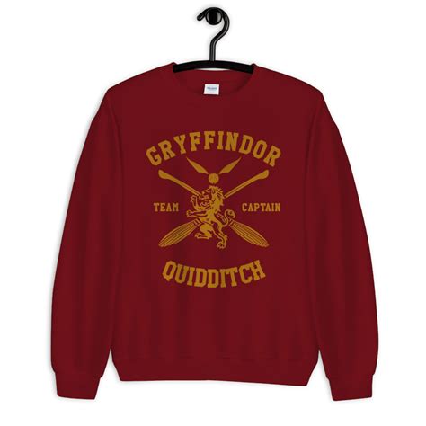 Gryffindor Quidditch Team Captain Sweatshirt – Geeks Pride